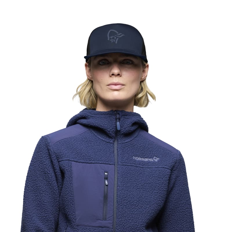 Norröna /29 tech trucker Cap Indigo Night - Image 2
