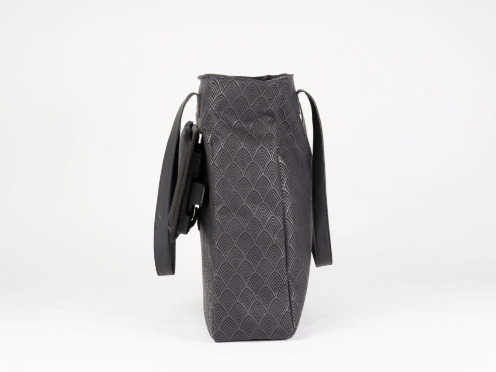 AtranVelo Bella 13L Hliðartaska Black Leaf Pattern - Image 2