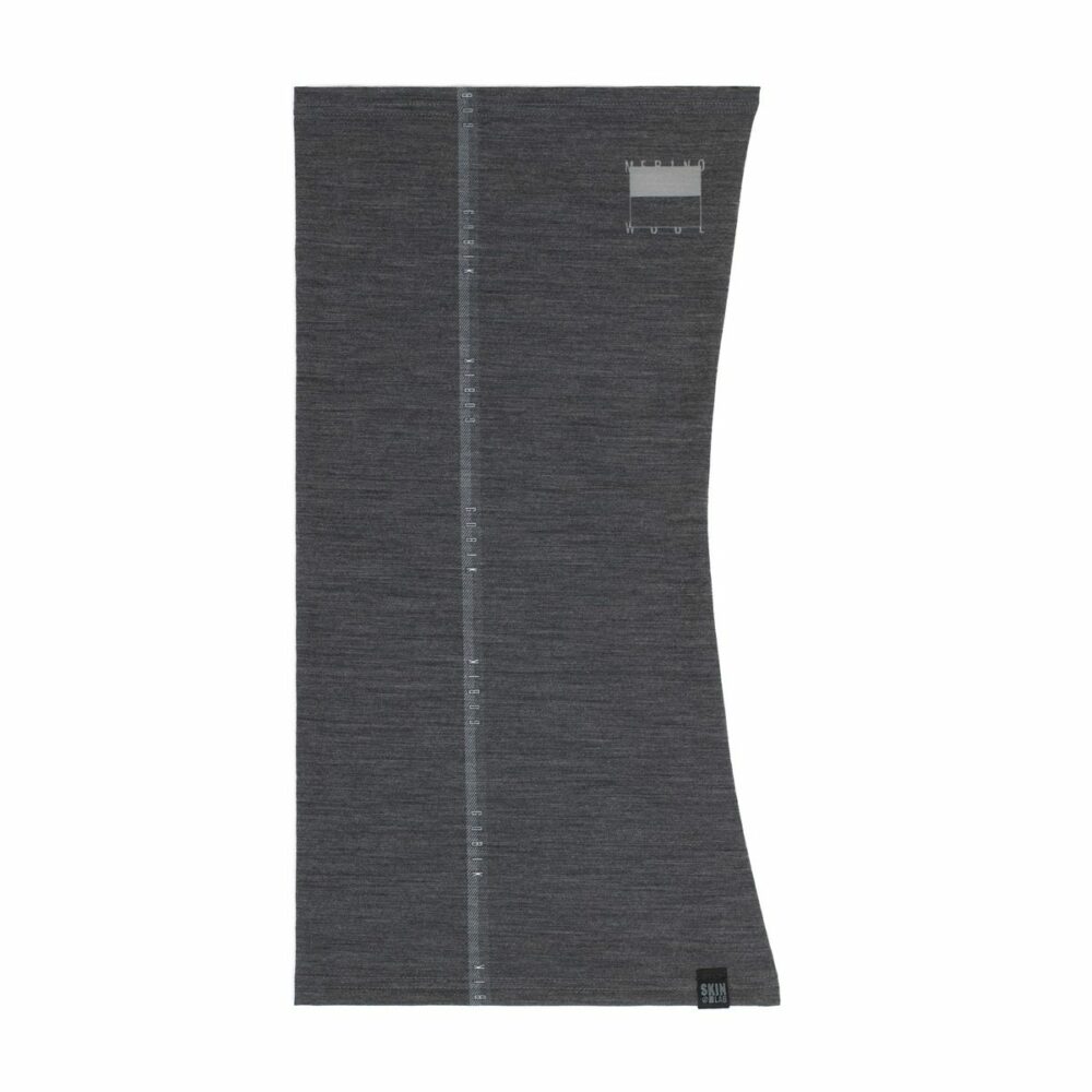 Gobik Merino Neck Warmer Moonbah Unisex Black Lead