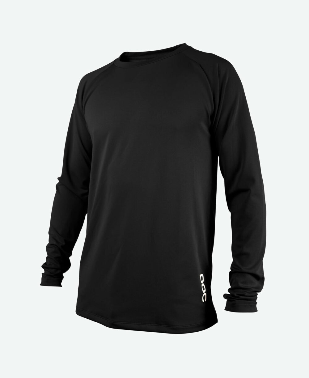 POC Essential DH LS Jersey Carbon Black