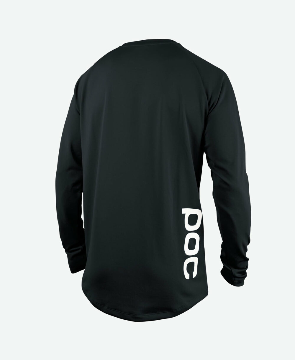 POC Essential DH LS Jersey Carbon Black - Image 3
