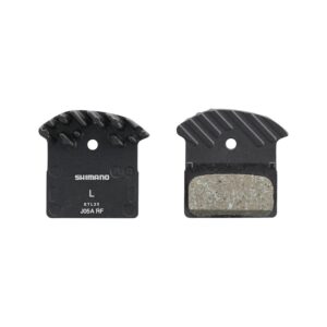 Shimano J05A Disc Brake Pad and Spring (with Fin) Resin w radiator fin