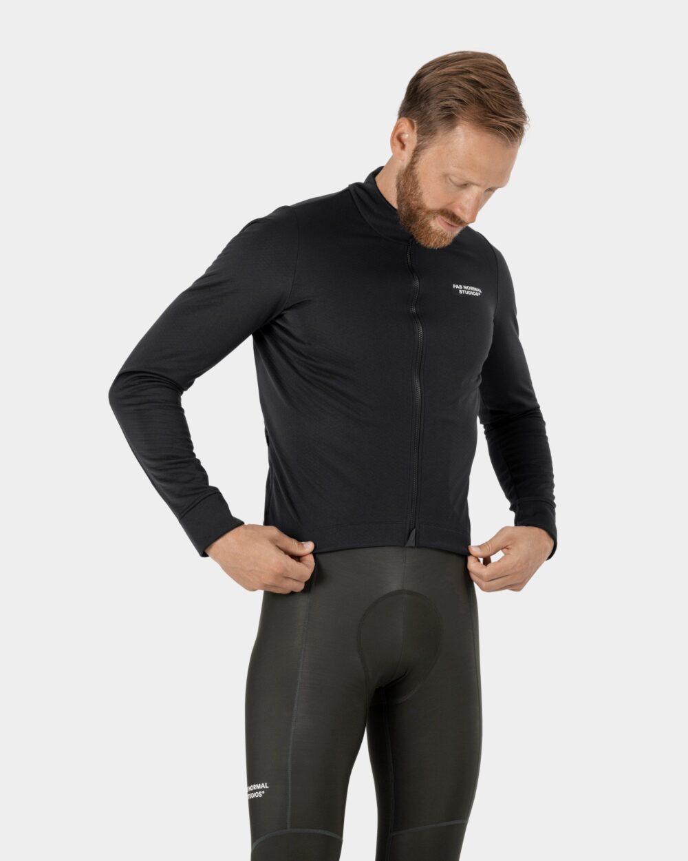 PNS Essential Thermal Long Sleeve Jersey Black - Image 2