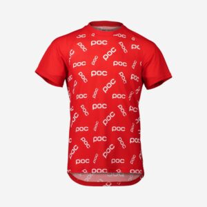 POC MTB Pure Tee Polka POC Prismane Red