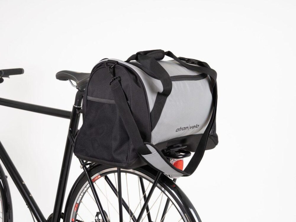AtranVelo PULSE Duffle Bag Silver - Image 3