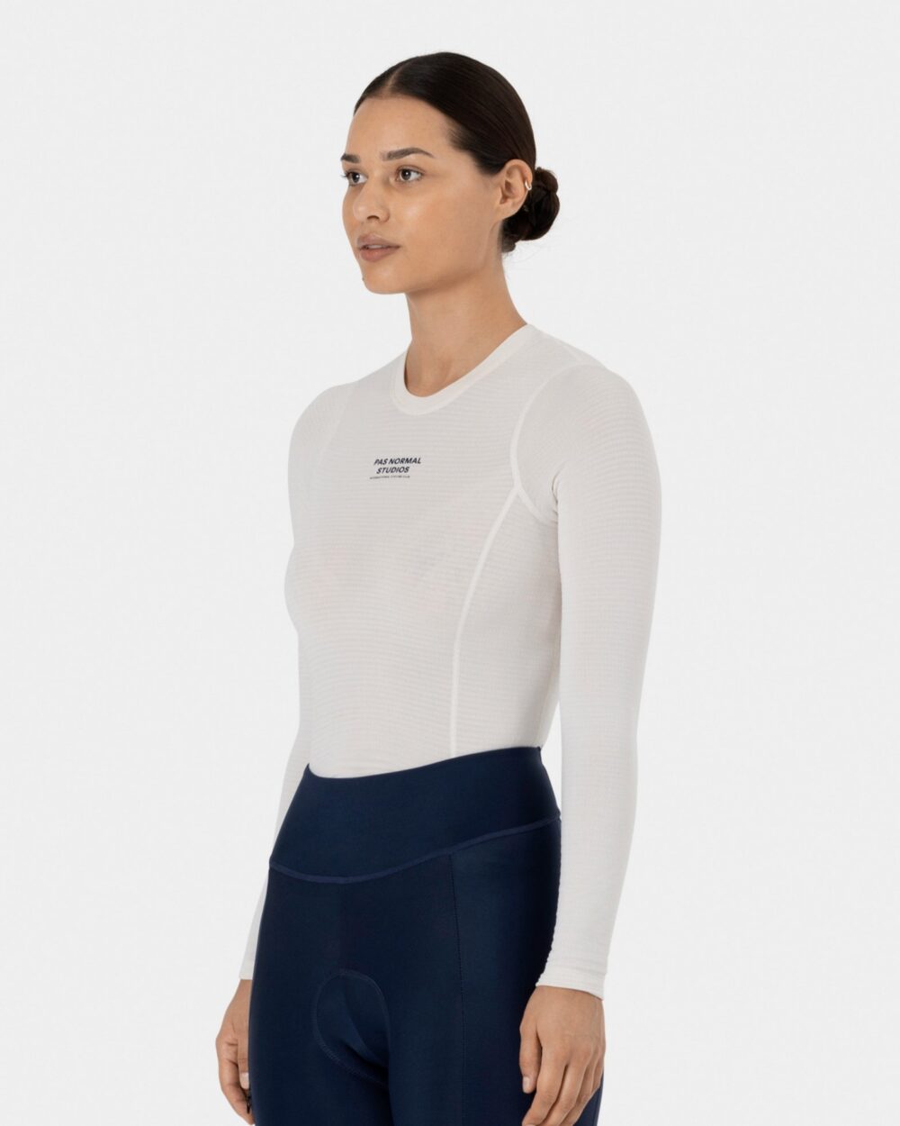 PNS Women's Thermal Long Sleeve Baselayer Off White - Image 2