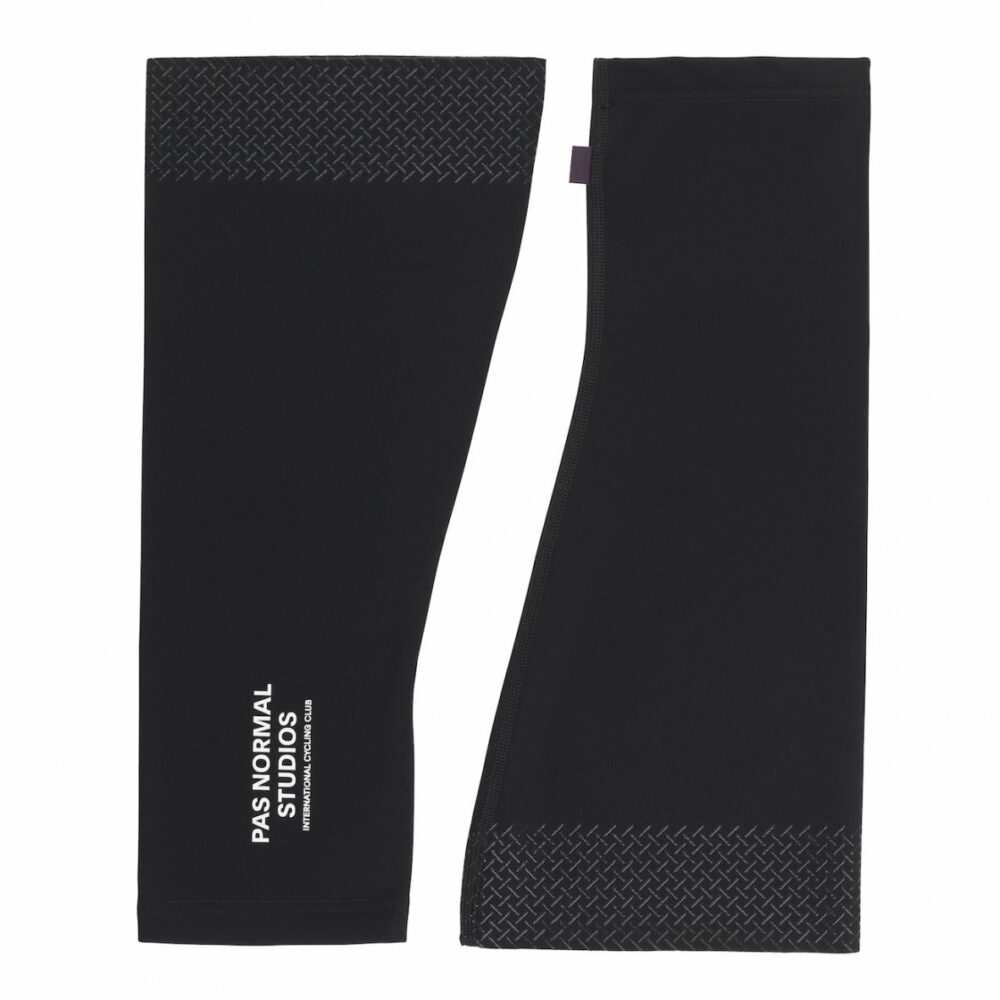 PNS Logo Knee Warmers Black
