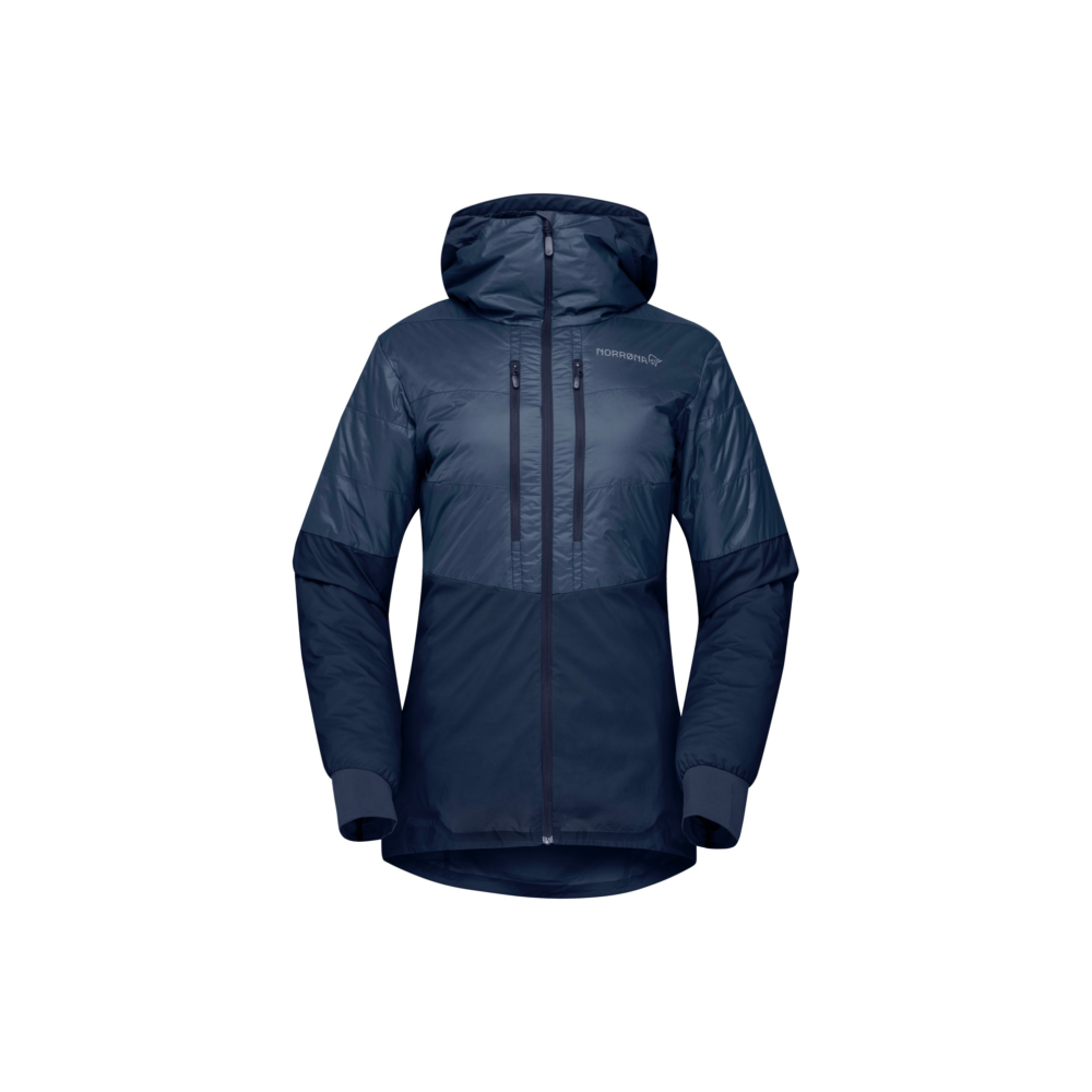 Norröna lyngen aero80 insulated Zip Hood W's Indigo Night